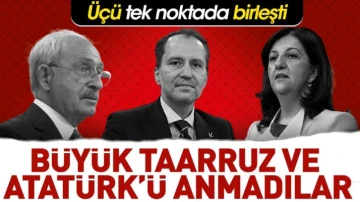 Kemal Kılıçdaroğlu, Fatih Erbakan ve Pervin Buldan Büyük Taarruz’u ve Atatürk’ü anmadı